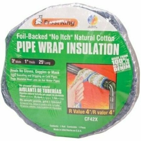 THERMWELL/FROSTKING PRODUCTS 25 COTTON PIPE WRAP CF42X